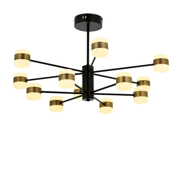 Eskitme Kaplama Modern Avize LED Metal Akrilik 85cm