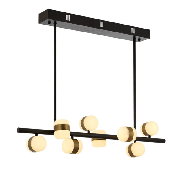 Eskitme Kaplama Modern Avize LED Metal Akrilik 90x15cm